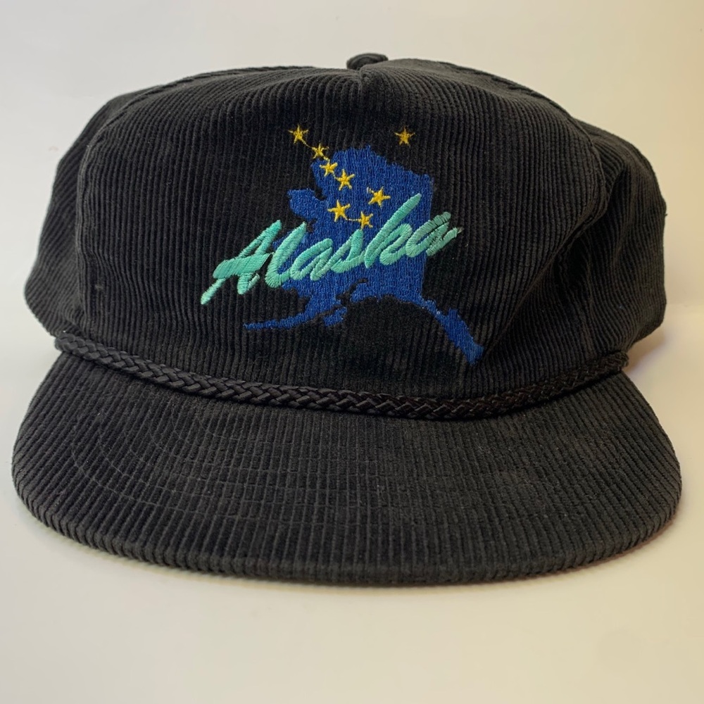 vintage Alaska tourist SnapBack cap
